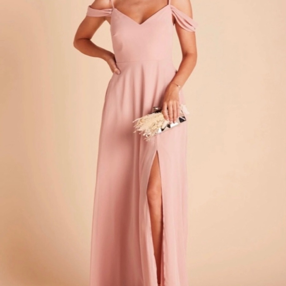 Birdy Grey - Devin Dress - Dusty Rose Chiffon